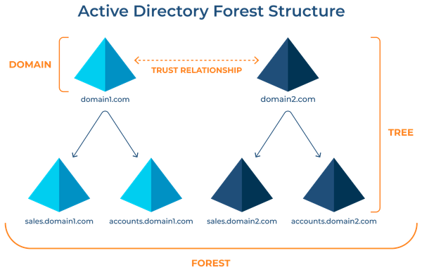 The Living Forest of Active Directory: Trees, Domain Controllers, and the Art of Domain Connection